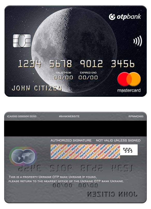 Ukraine OTP bank Ukraine mastercard